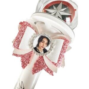 HYUNJIN Stray Kids Light Stick Photo Bow Kpop Deco Accessory Decoration